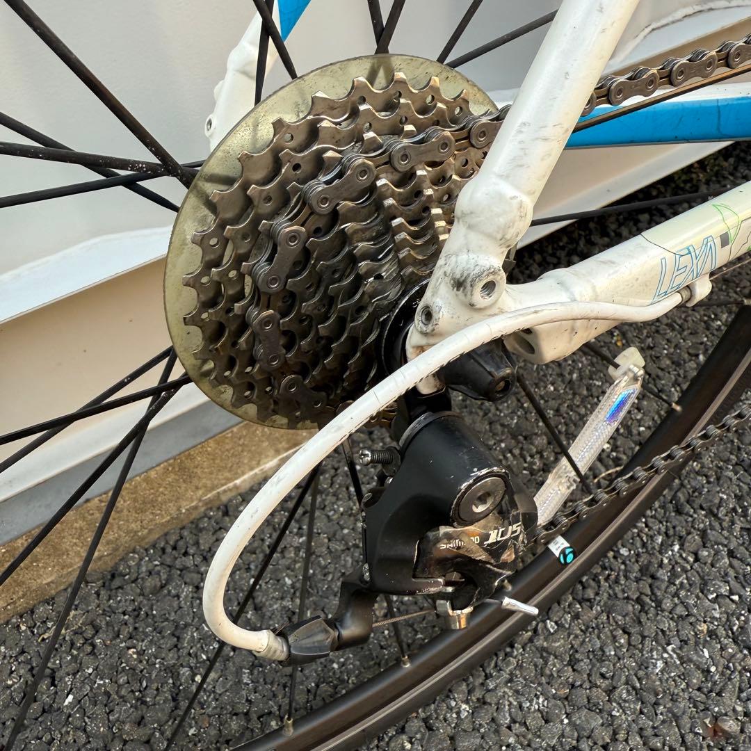 女性仕様ロードバイク LEXA SLX身長155-165cm 定価18万円