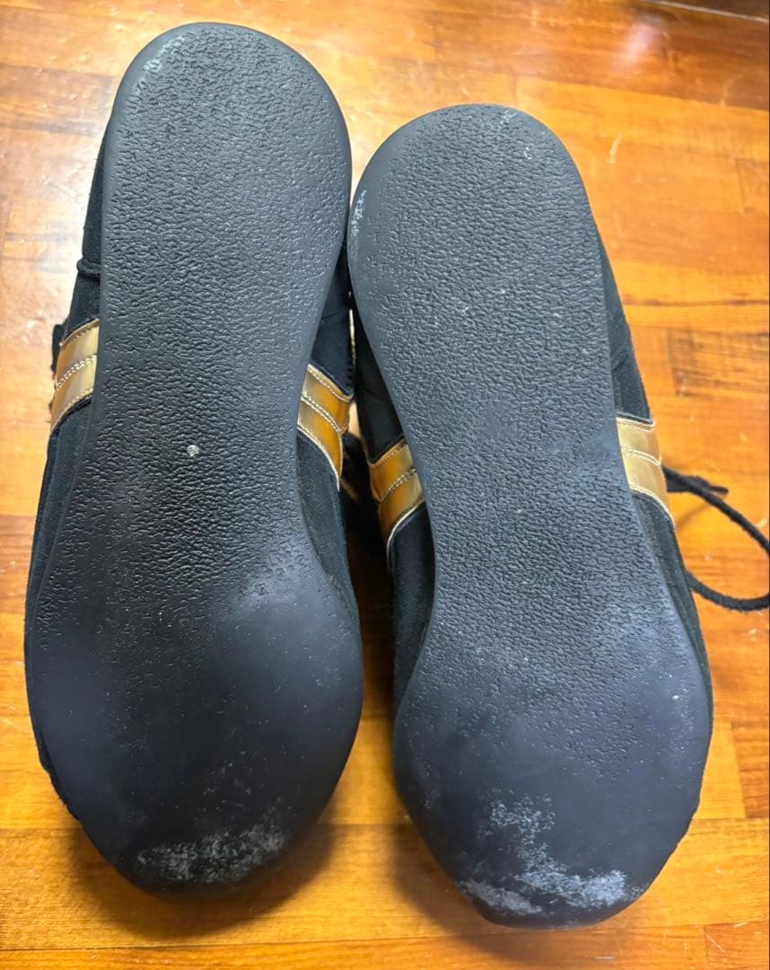 Mizuno ボクシングシューズ ブラック/ゴールド