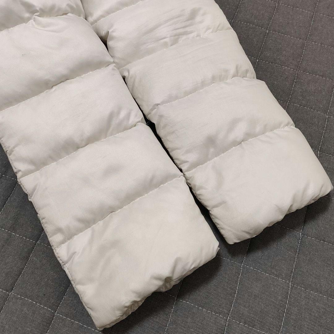 ZOY　ゾーイ　ゴルフ　ダウンコート　ジャケット　ダブルジップ　ホワイト　40