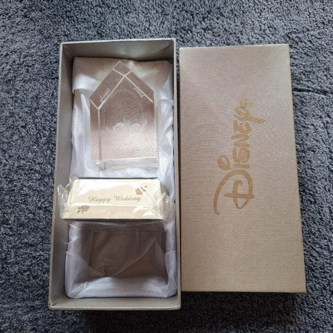Disney Happy Wedding クリスタル装飾品リロ&スティッチ