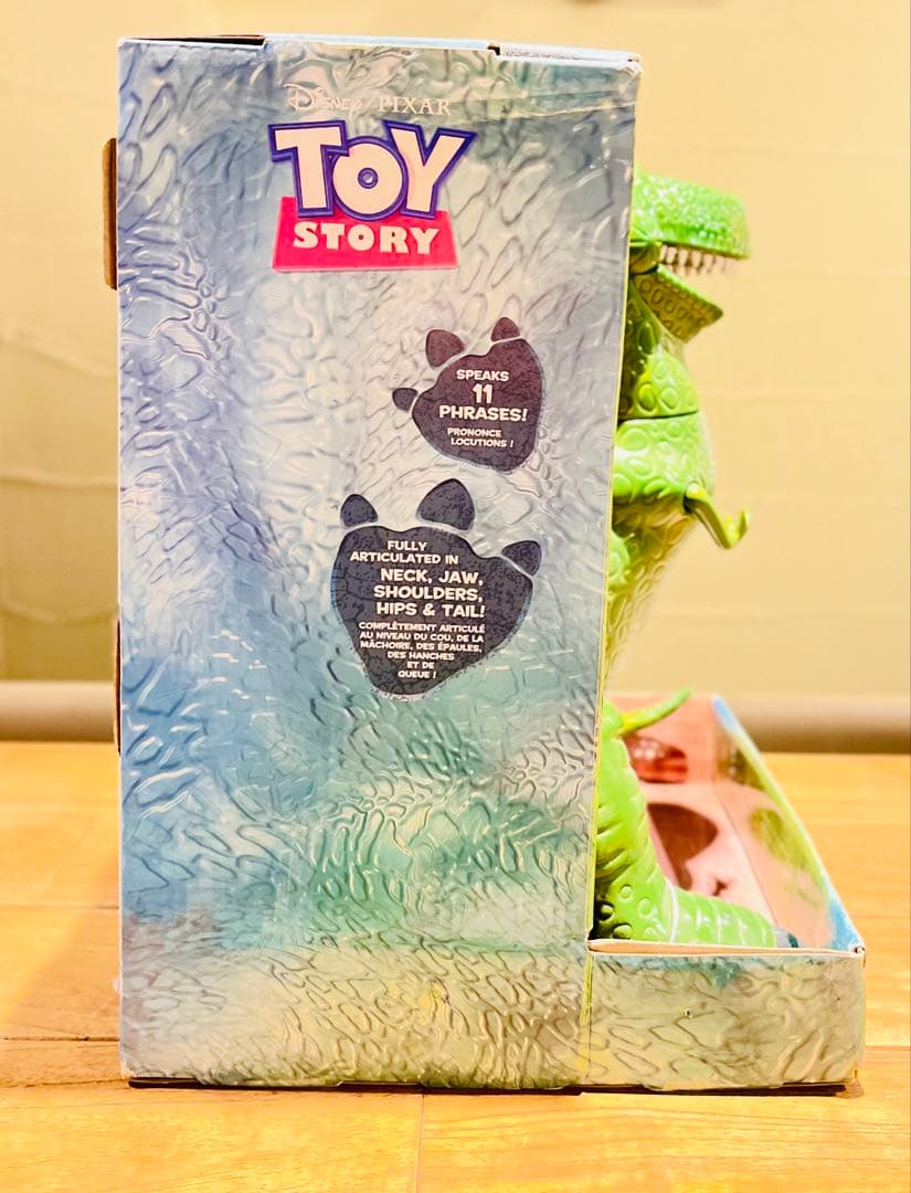 【新品未使用】トイストーリー　レックス　トーキングフィギュア　ディズニー