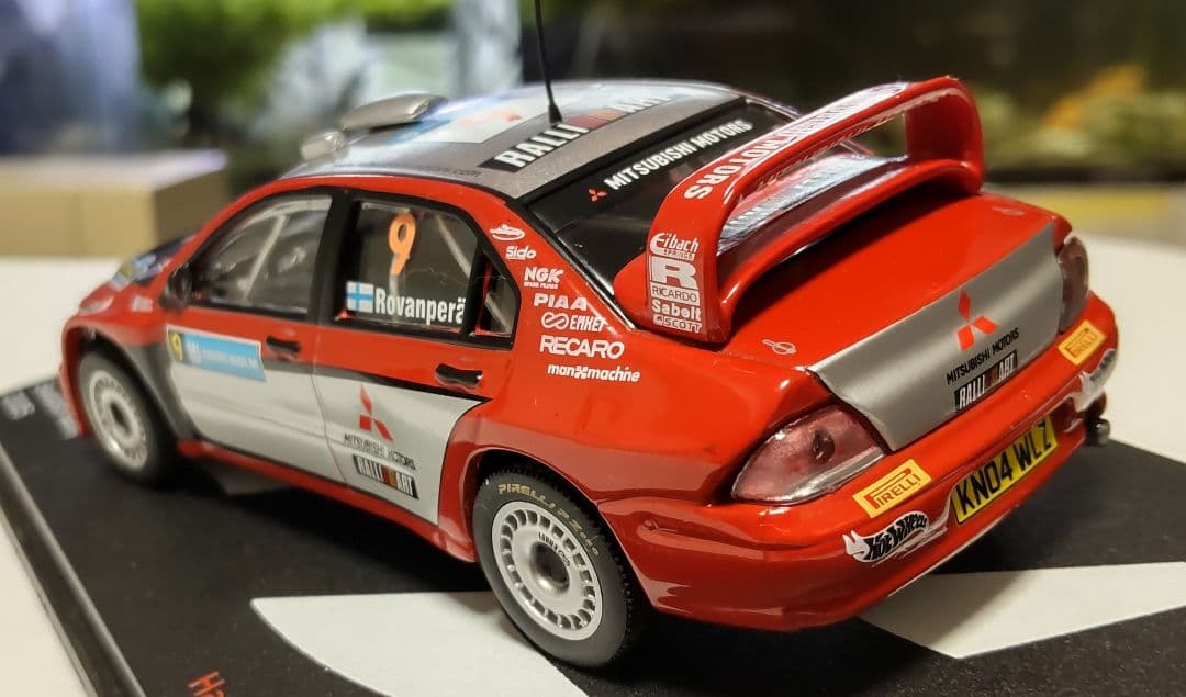 1/43 WRC ミニカーセット スバル・三菱