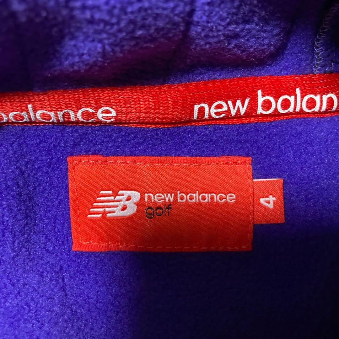 NEW BALANCE ニューバランス　ゴルフ　メンズ　中フリース　ブルゾン　4
