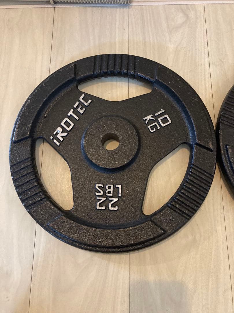 IROTEC アイロテック　10キロプレート　2枚セット