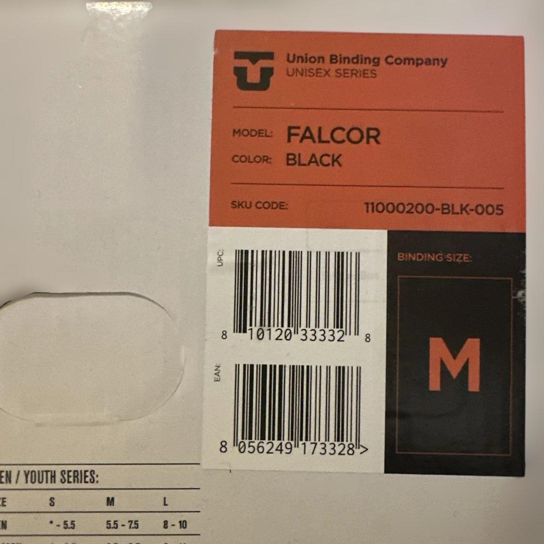 Union Falcor ブラック M 26モデル