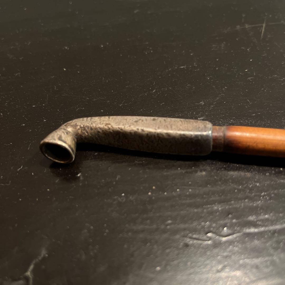 純銀製　刻印　キセル　時代物　送料無料　総重量48.8g