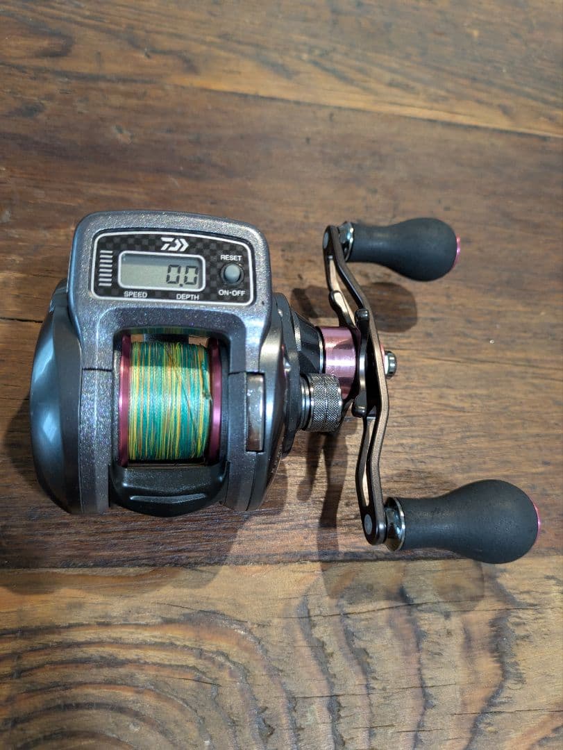 ダイワ 紅牙ICS 103 右ハンドル 　中古　送料無料　タイラバ　イカメタル