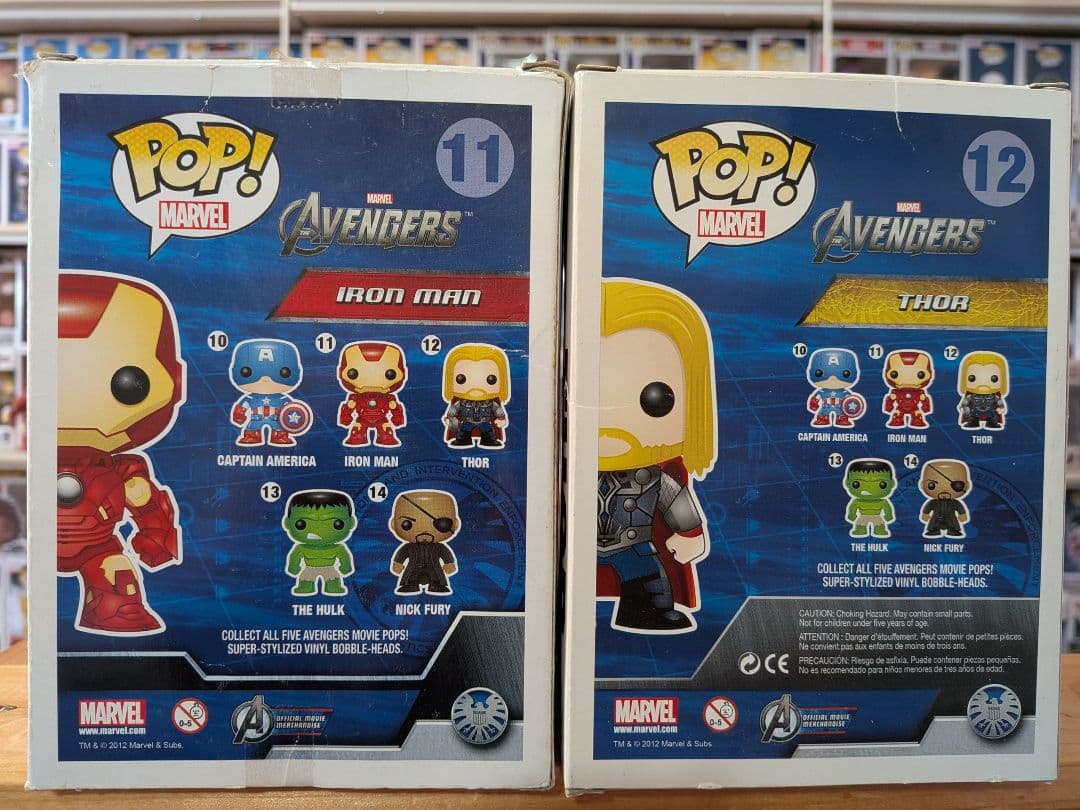 ファンコ Funko Pop! MARVEL アベンジャーズ アイアンマン ソー