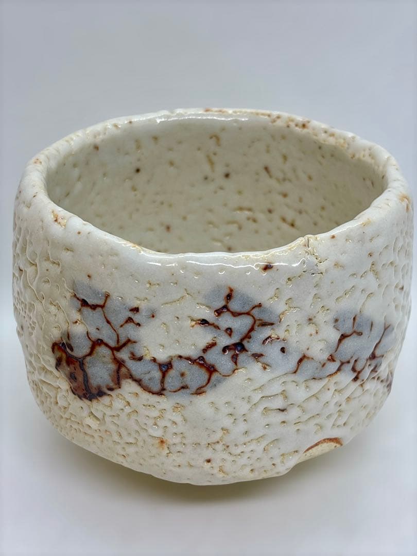 #志野焼 茶碗 芳月窯 加藤芳比古作　P-21
