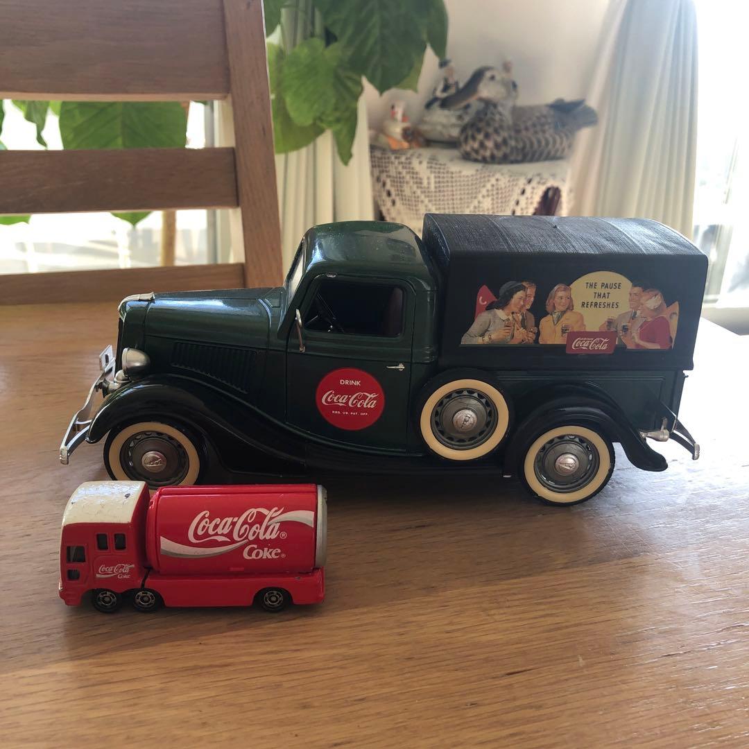 Coca-ColaのダイキャストメタルのモデルカーFord V8フランス製値下げ