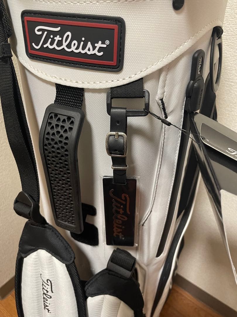 Titleist ゴルフバッグ ホワイト/ブラック