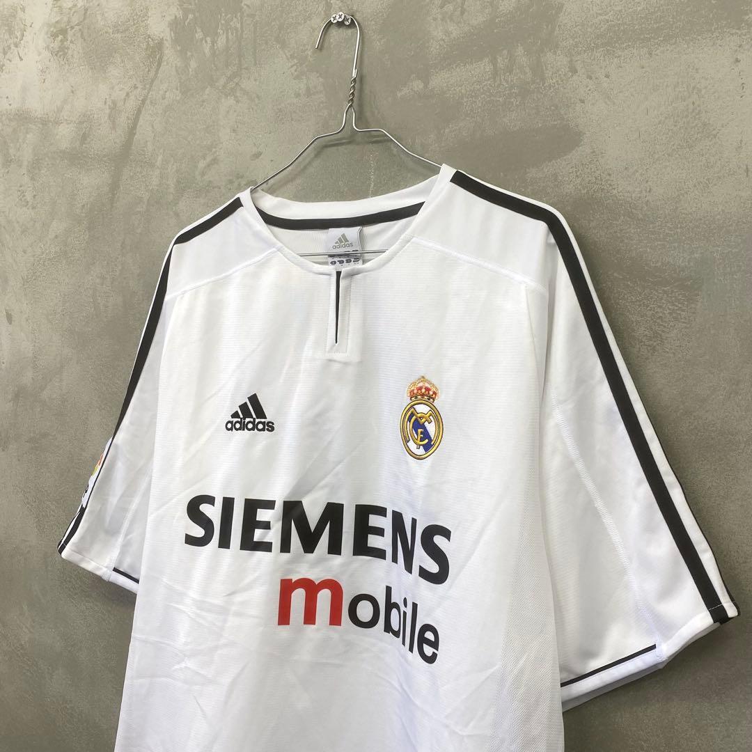 adidas レアルマドリード 03-04 ユニフォーム ゲームシャツ 銀河系