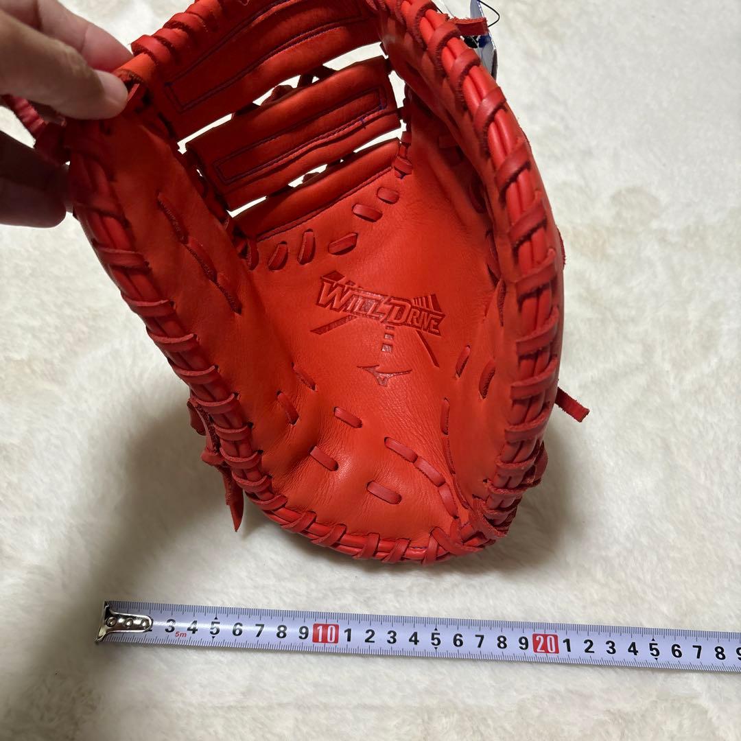 週末限定ミズノ　少年軟式用　ファーストミット　新品未使用　背面若干色落ち
