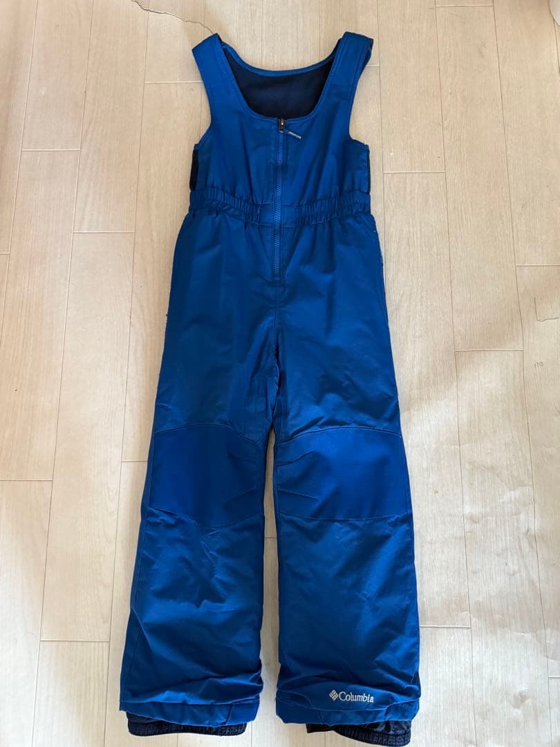 もこ★Columbia 子ども用スキーウェア 青
