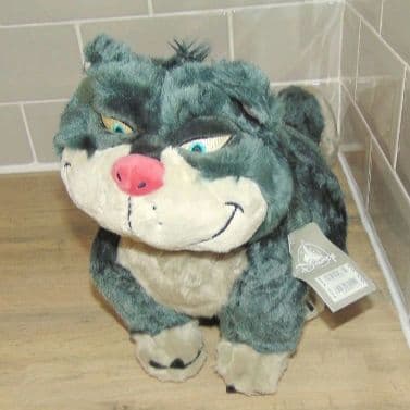 ディズニー【シンデレラ】ぬいぐるみ　ルシファー(16\")&ブルーノ(17\")