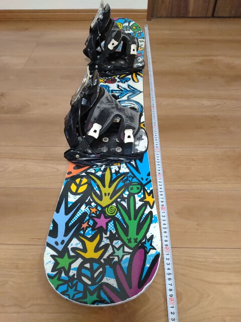 スノーボード 板 132 ビンディングセット gray FLOW