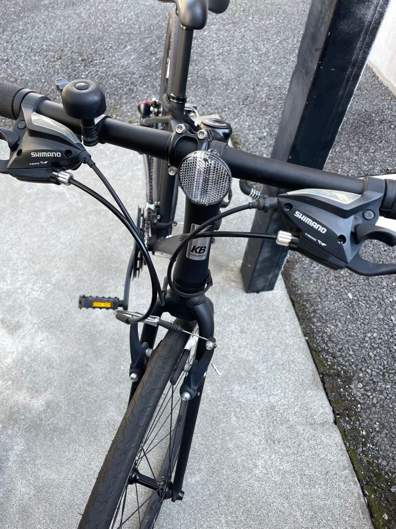 Khodaa Bloom クロスバイク400mmマットブラック