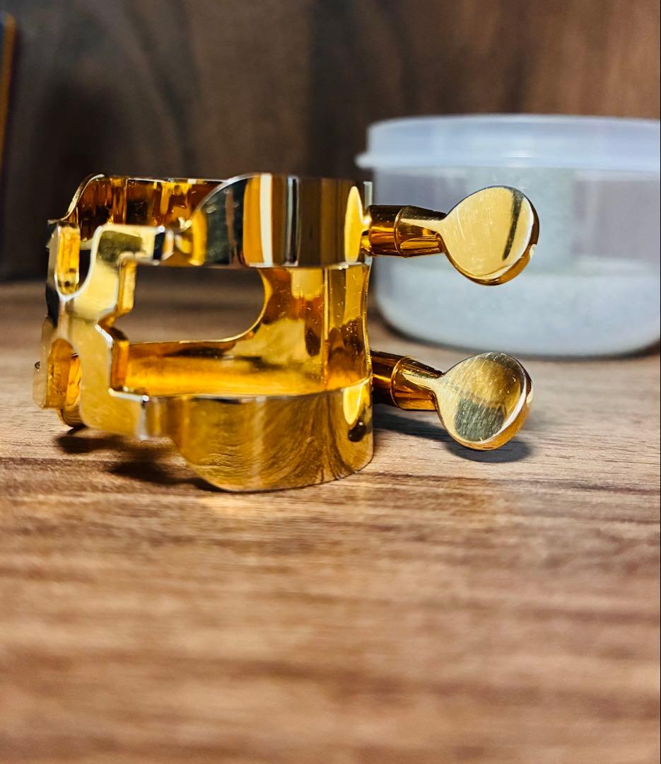 ハリソン　テナーサックスGPリガチャーフォルテ　中古美品 使ってみて欲しい