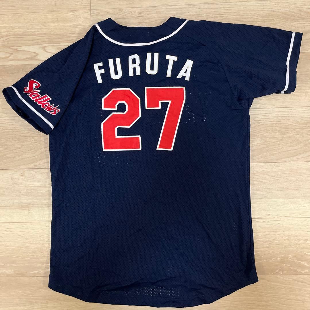 東京ヤクルトスワローズ　古田　刺繍ユニフォーム　ビジターユニフォーム