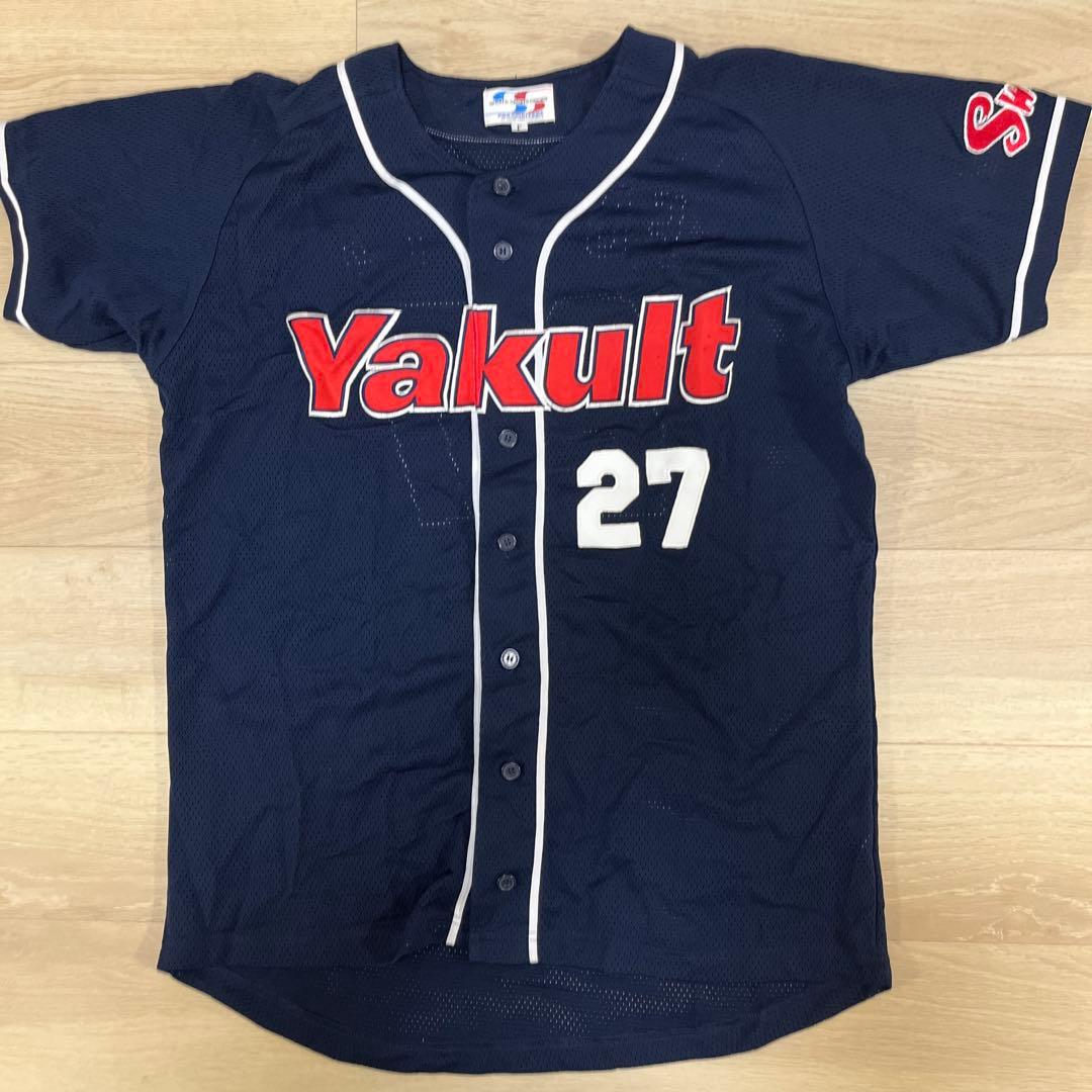 東京ヤクルトスワローズ　古田　刺繍ユニフォーム　ビジターユニフォーム