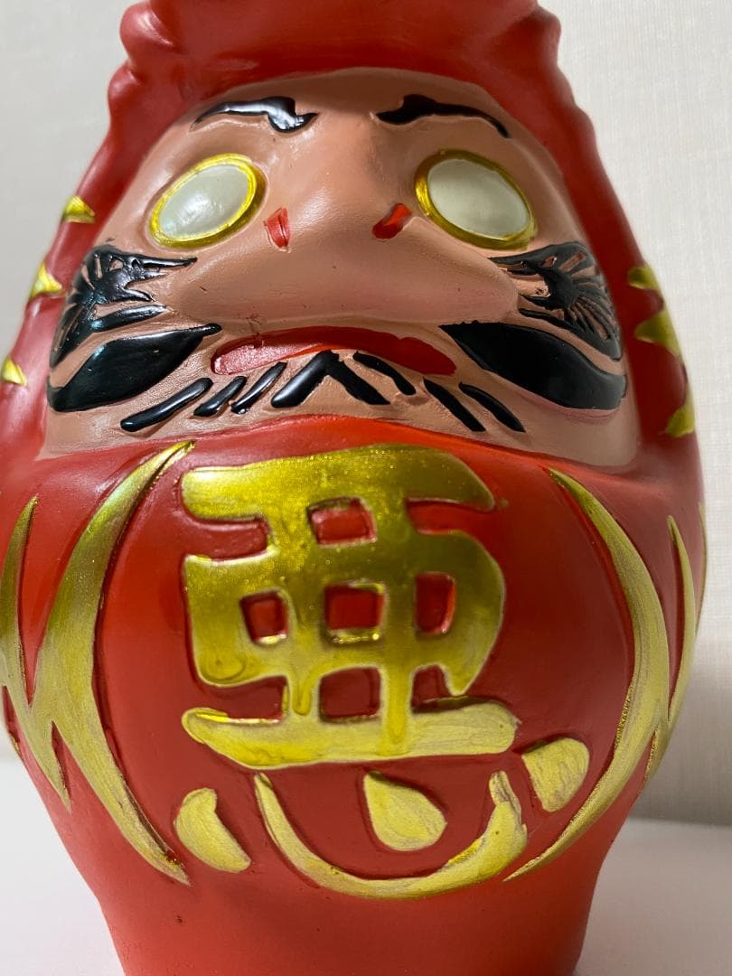 新品 現代美術二等兵 悪 ぐれダルマ 達磨 貯金箱 リーゼントの不良ダルマ 箱入