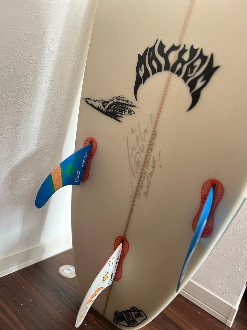 Lost Mayhem ショートボード FCSフィン