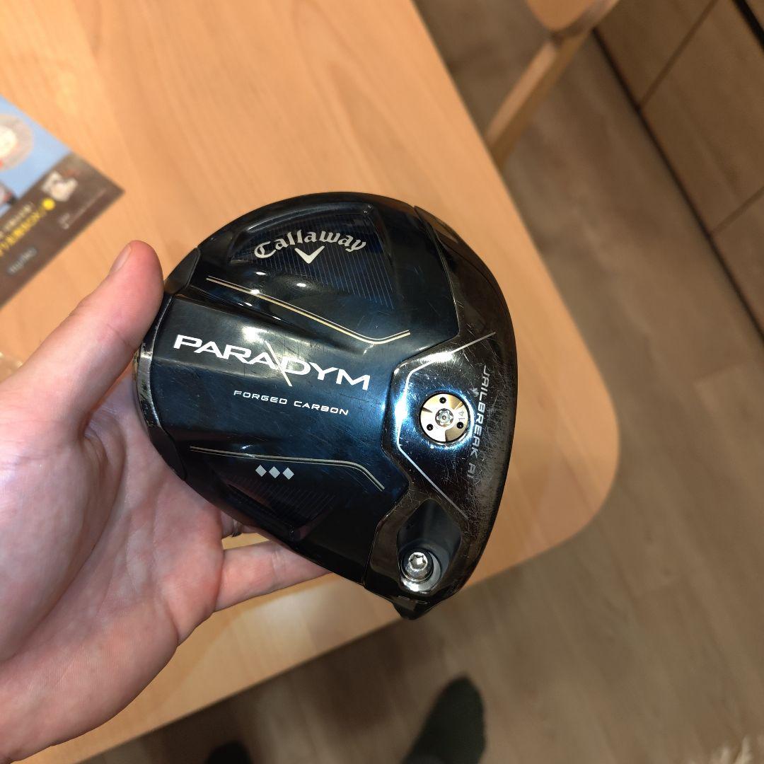 Callaway PARADYM トリプルダイヤ　9度　ドライバー　ヘッドのみ