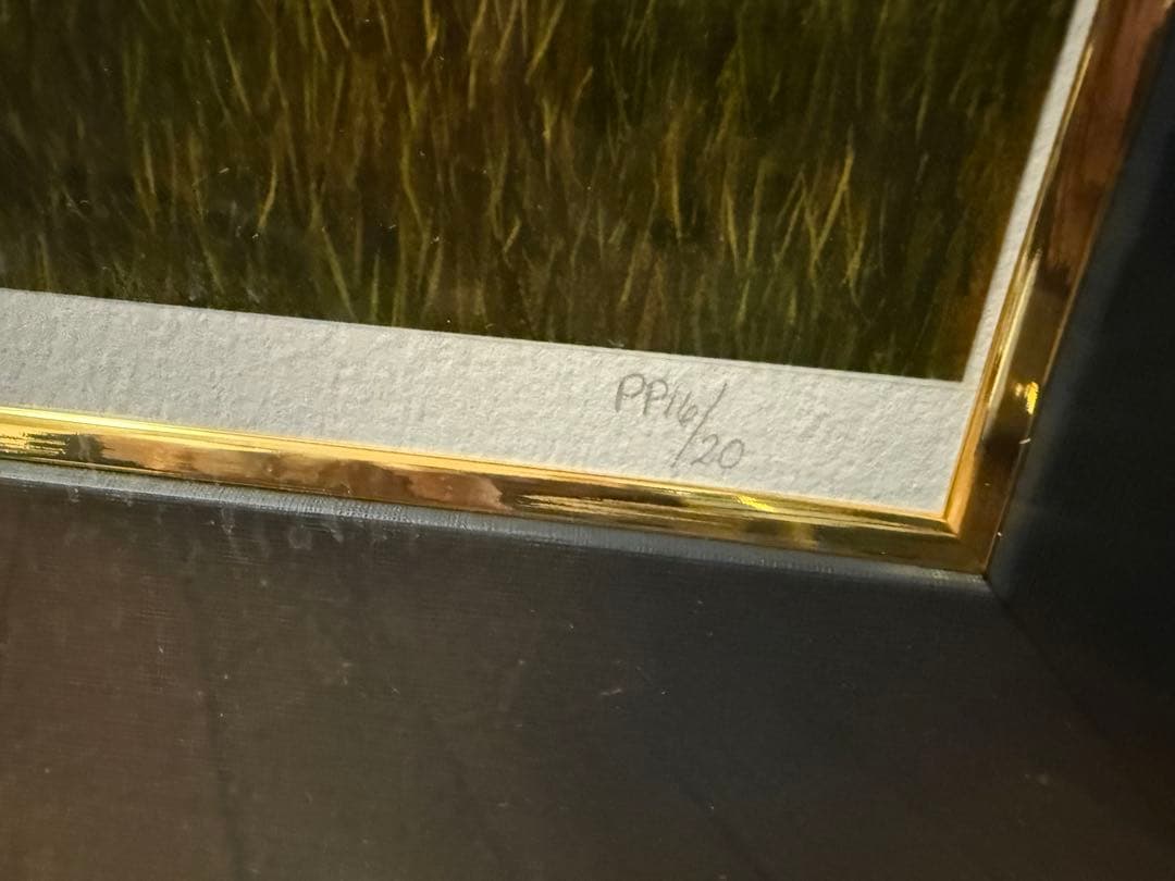 シム・シーメル　【大草原の歌】版画