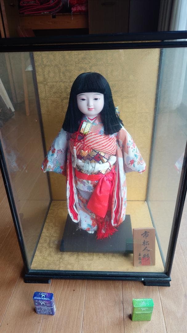 市松人形 着物 多色使い