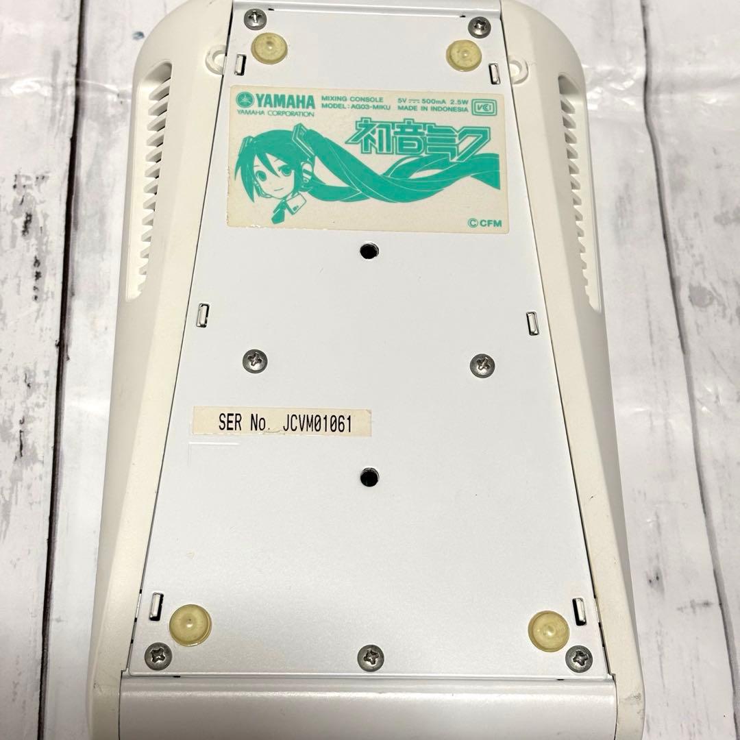 YAMAHA AG03-MIKU 初音ミクモデル ウェブキャスティングミキサー