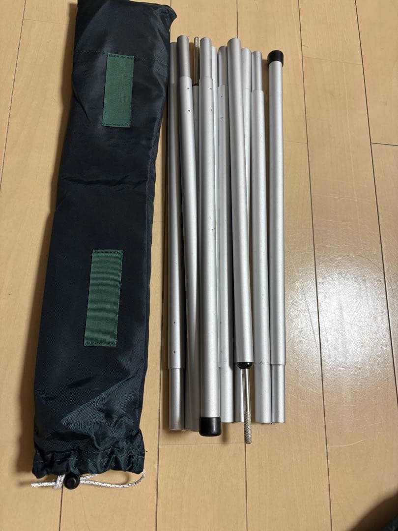 モンベル　ミニタープHX ポールセット