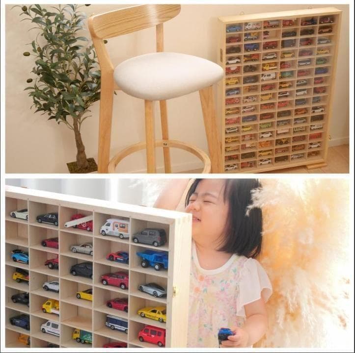 ミニカーケース トミカケース 90台 トミカ 収納ケース 収納棚