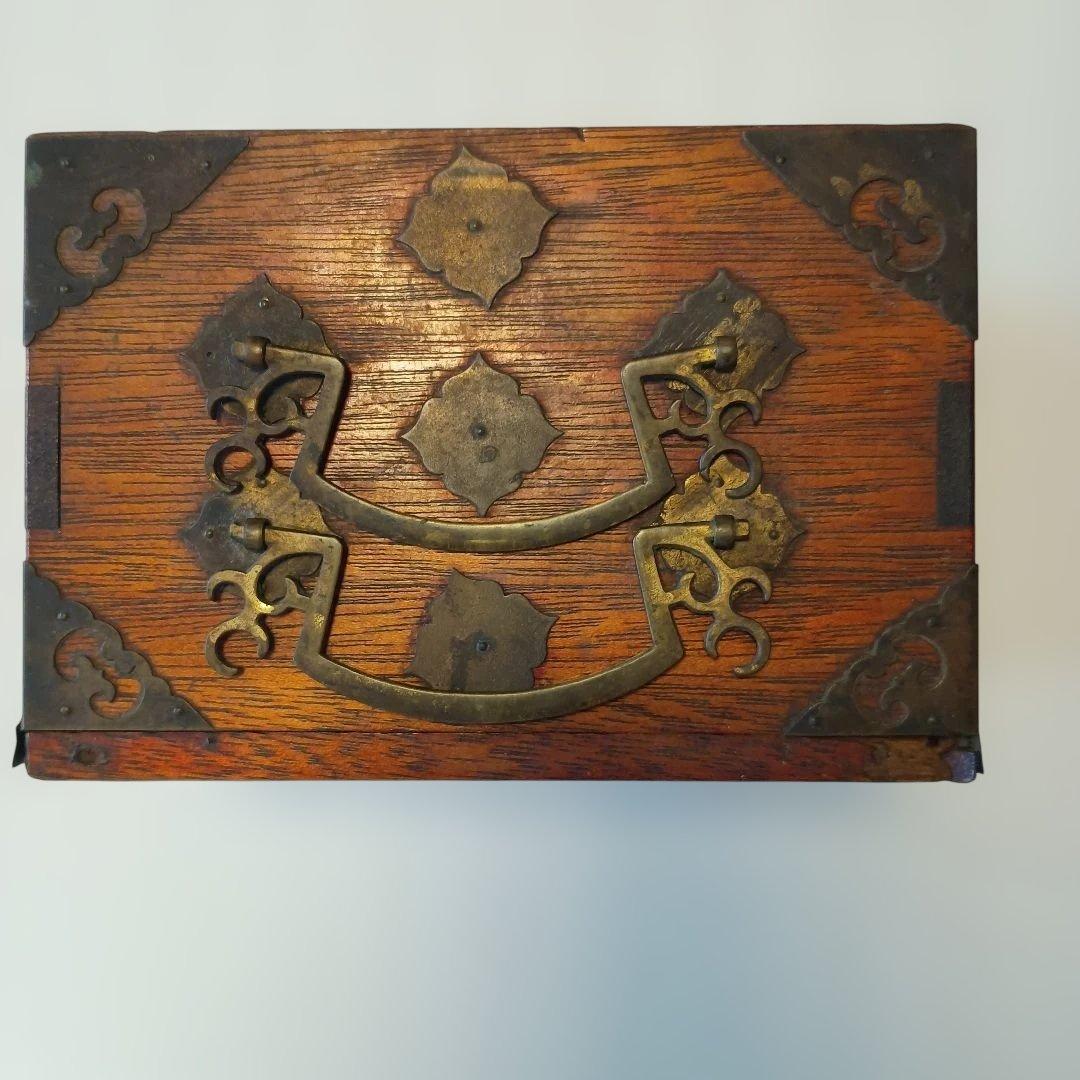 麻雀牌セット　木箱　アンティーク