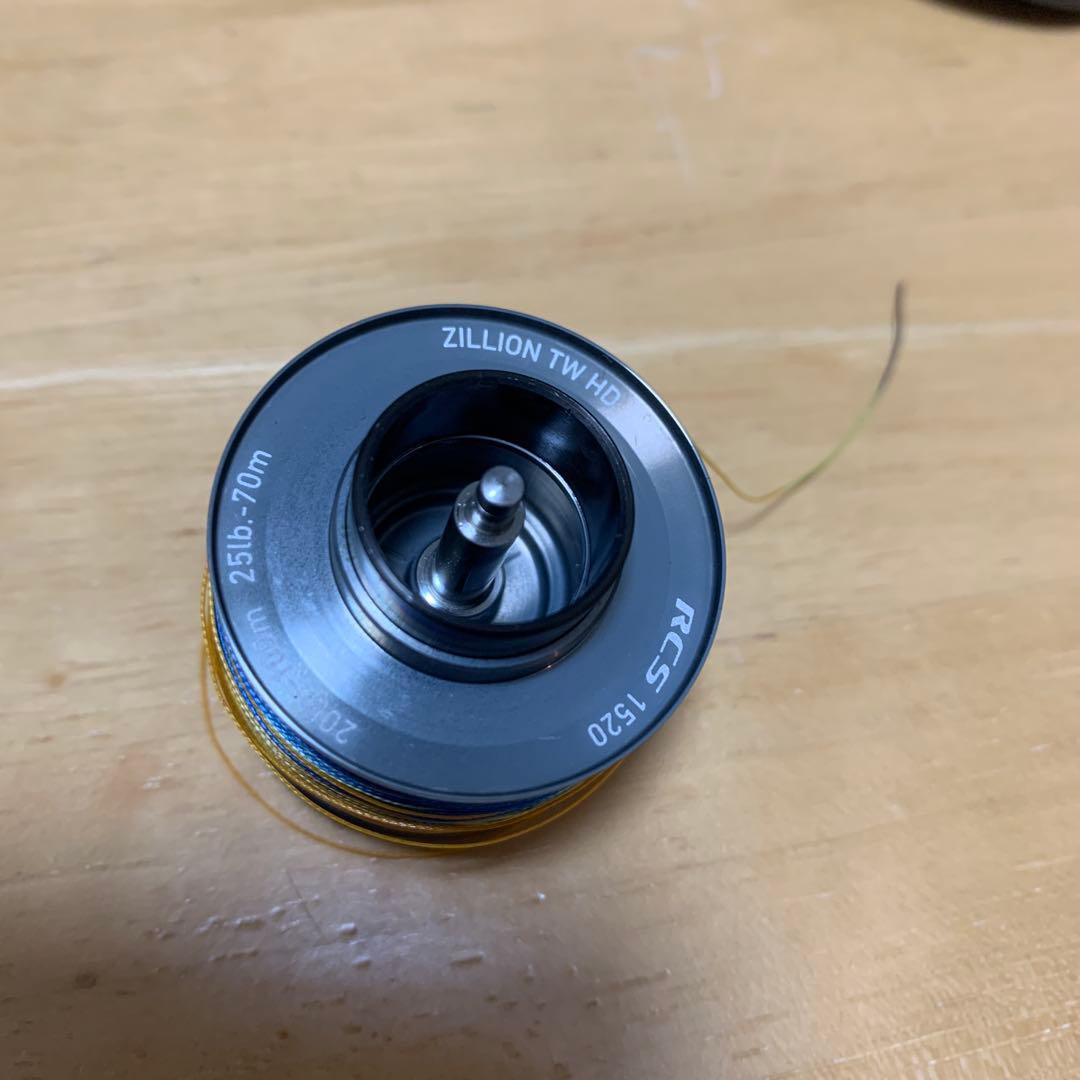 ZILION TW 1516XXHL 換えスプール　スプール変更　ジリオン