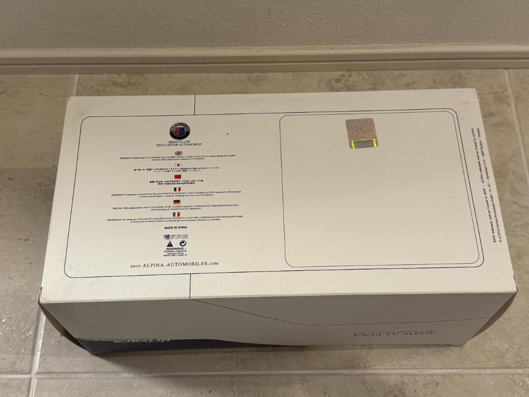 【激レア】 ALPINA B3 ミニカー 1/18 アルピナブルー