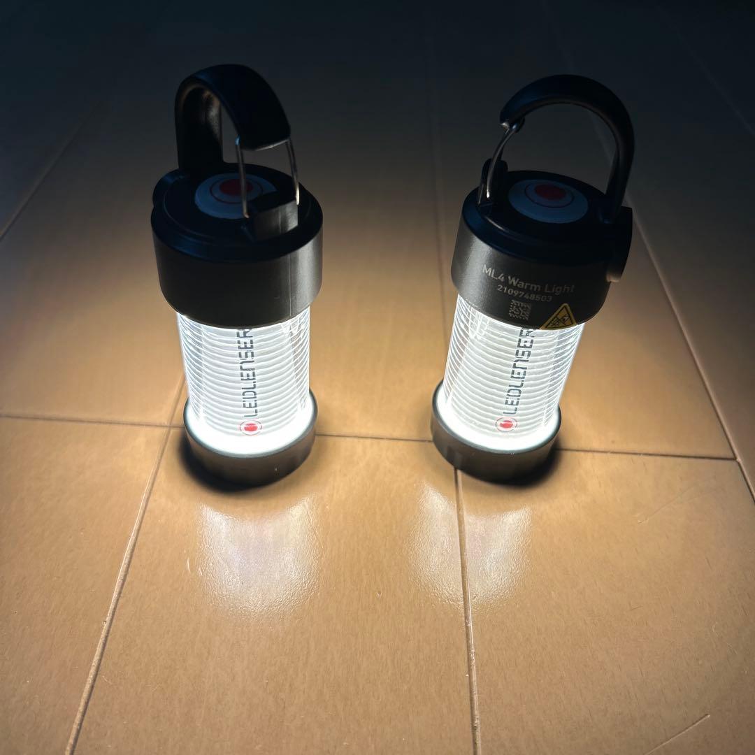 LEDLENSER ML4 ウォームライト 2個セット