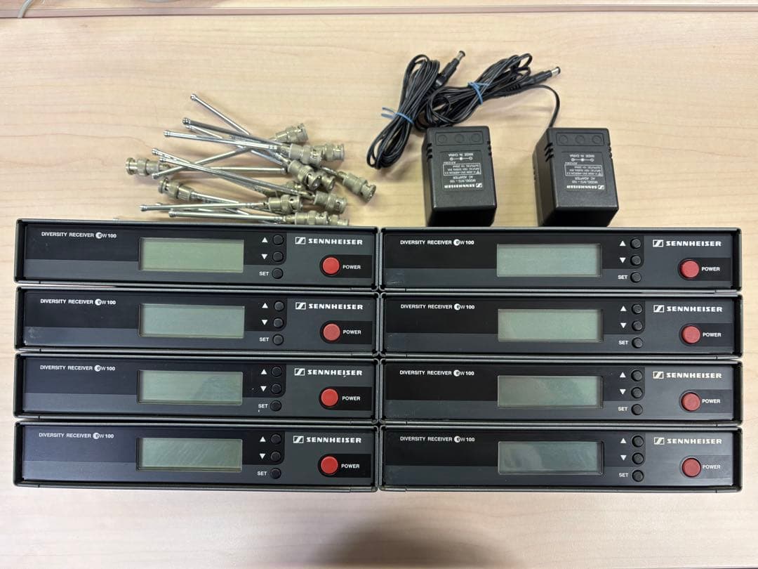 Sennheiser EW 100 G3 ワイヤレスシステム 8台セット