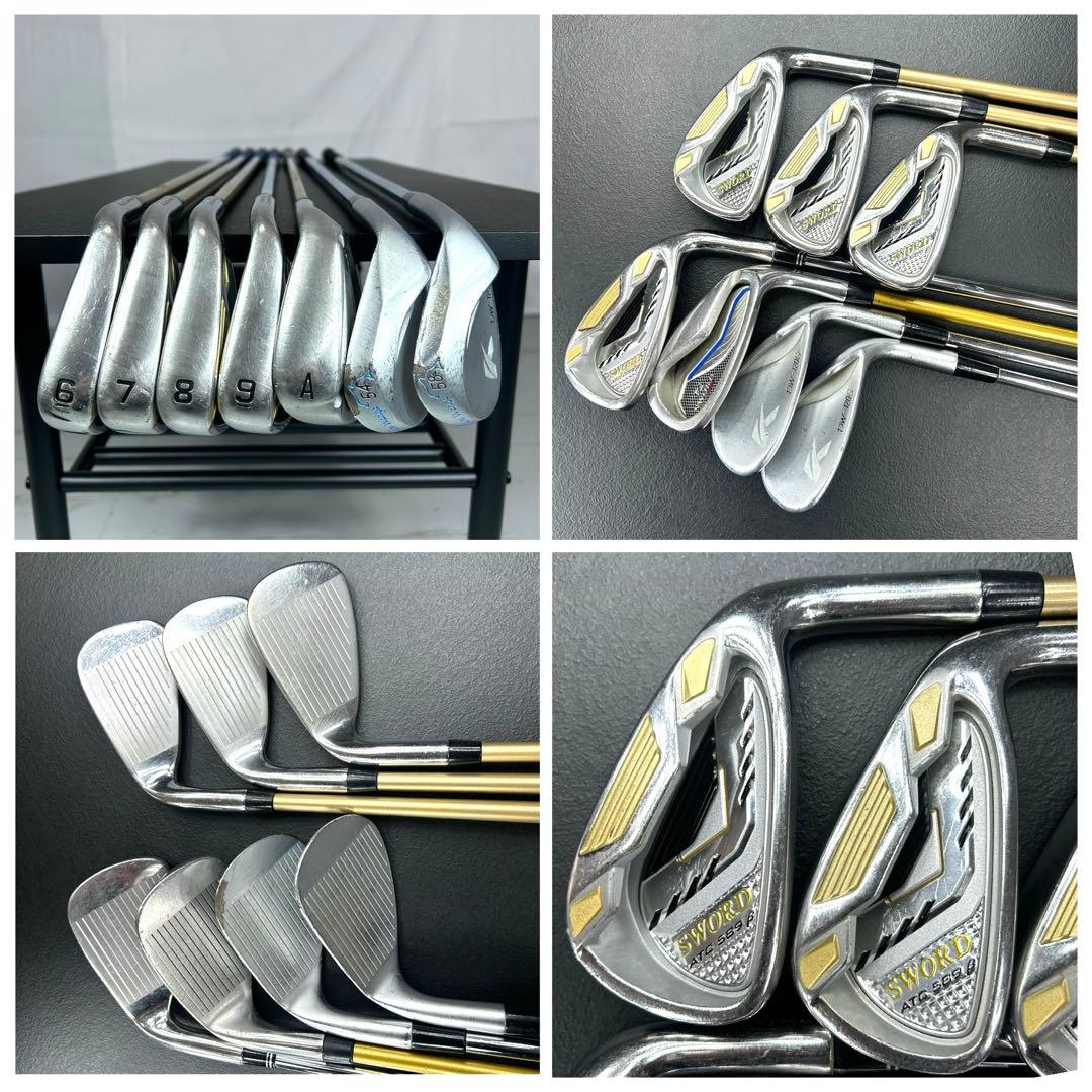 本格派　メンズゴルフクラブ12本　フルセット お試しセット　ゴルフセット