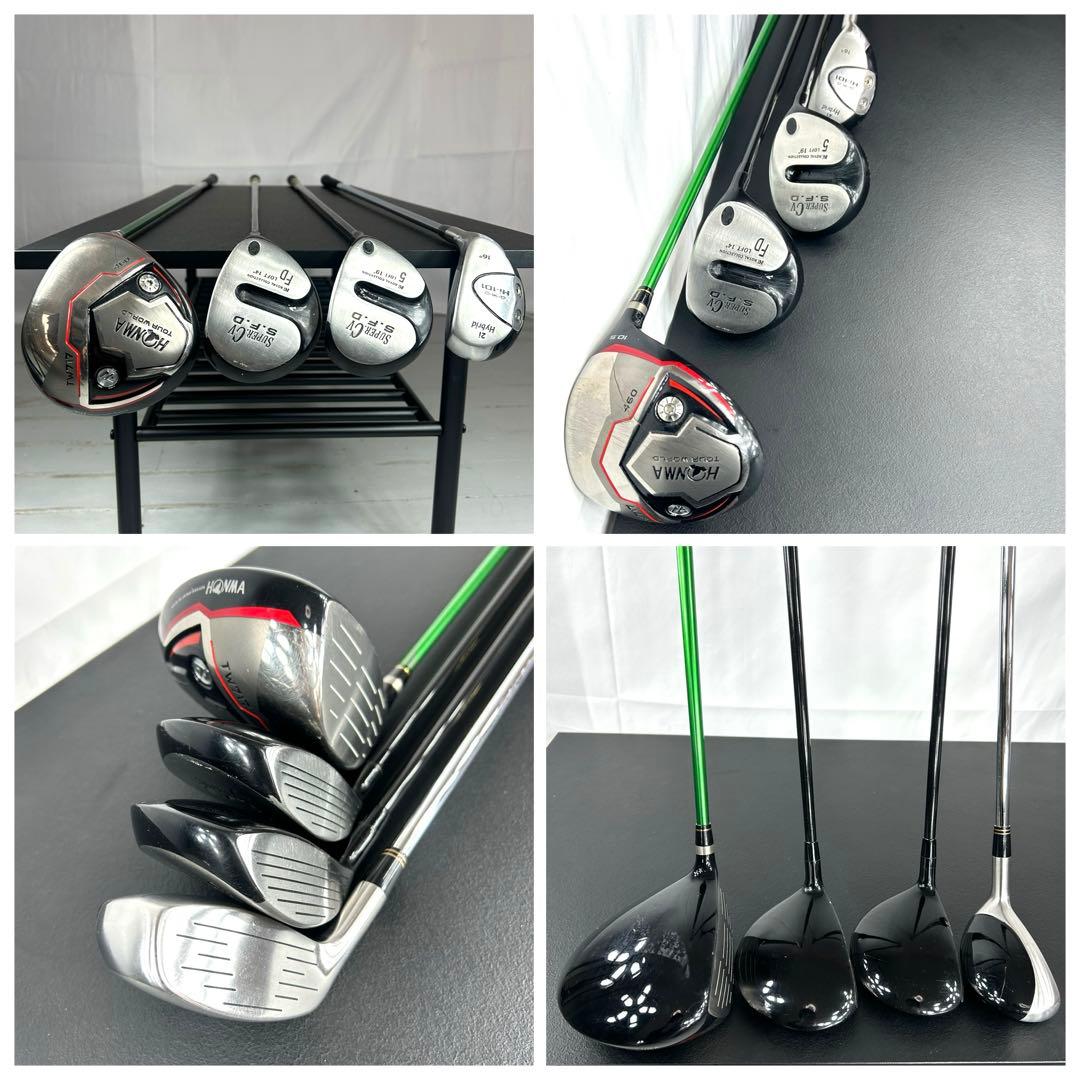 本格派　メンズゴルフクラブ12本　フルセット お試しセット　ゴルフセット