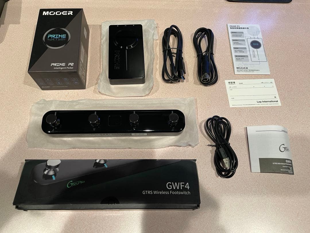 MOOER PRIME P2 & GWF-4 セット