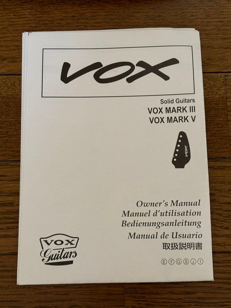 ギター VOX V-MK5 Phantom MARK V