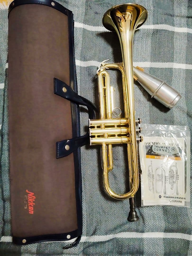 YAMAHA トランペットYTR-236（美品・ケース／説明書／保証書付き）