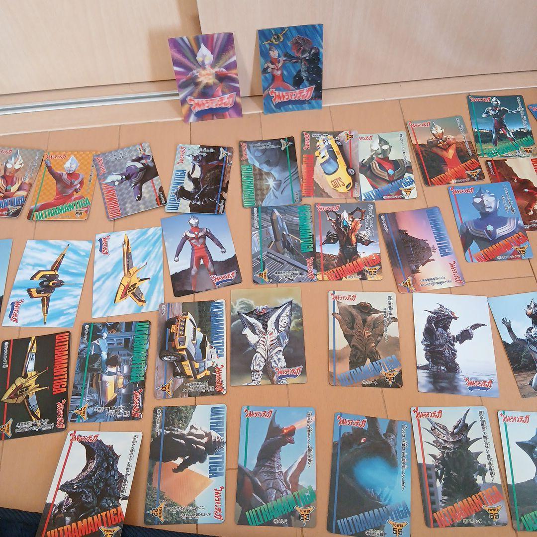 ウルトラマンティガ　カード49枚とシール２枚セット　まとめ売り
