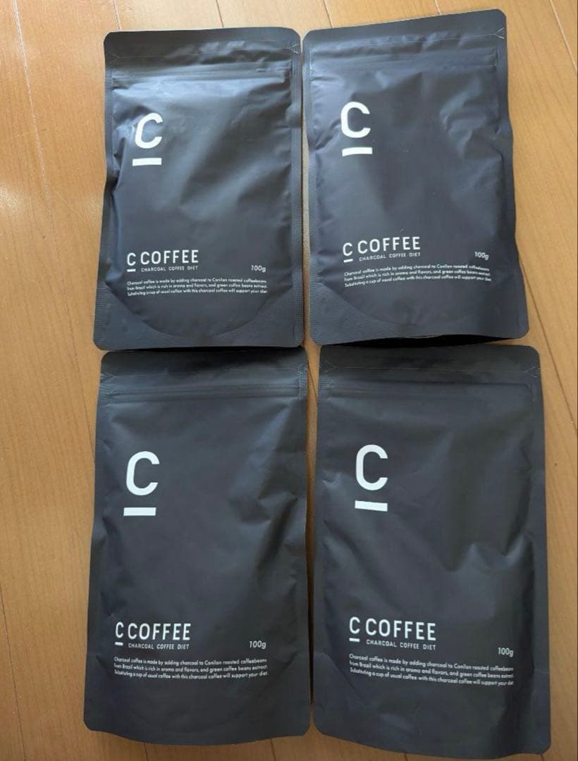 C COFFEE チャコールコーヒー 100g×４袋ん