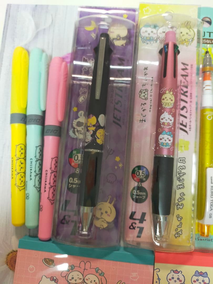 【新品】ちいかわサンリオ　まじかる　てんしとあくまジェットストリーム他セット！