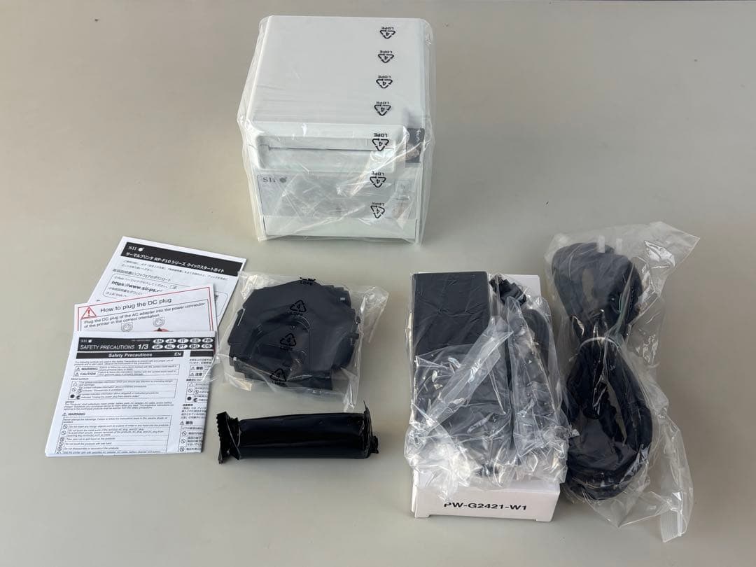 RP-F10 サーマルプリンター ホワイト　ドロア付き