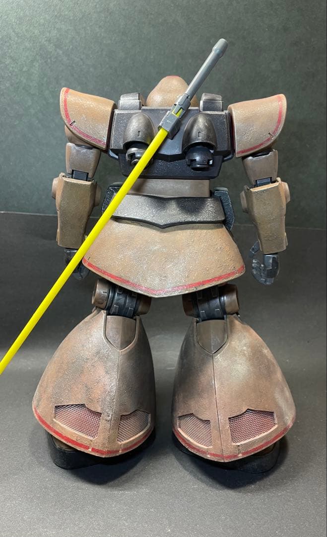 ドム　塗装済完成品　ガンプラ 全塗装　ガンプラ完成品　ドムトロピカル