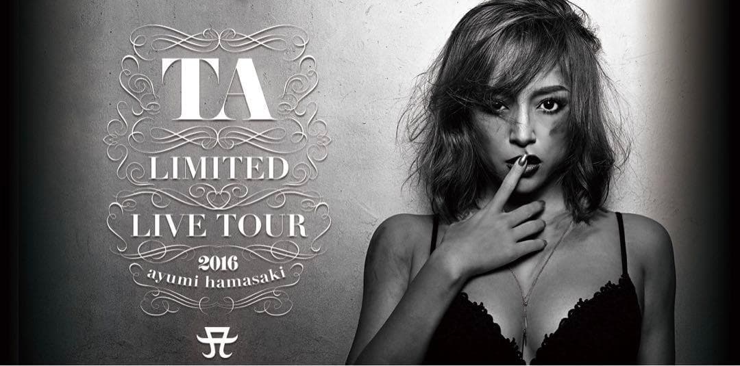 浜崎あゆみ　Tシャツ 『TA LIMITED LIVE TOUR 2016』