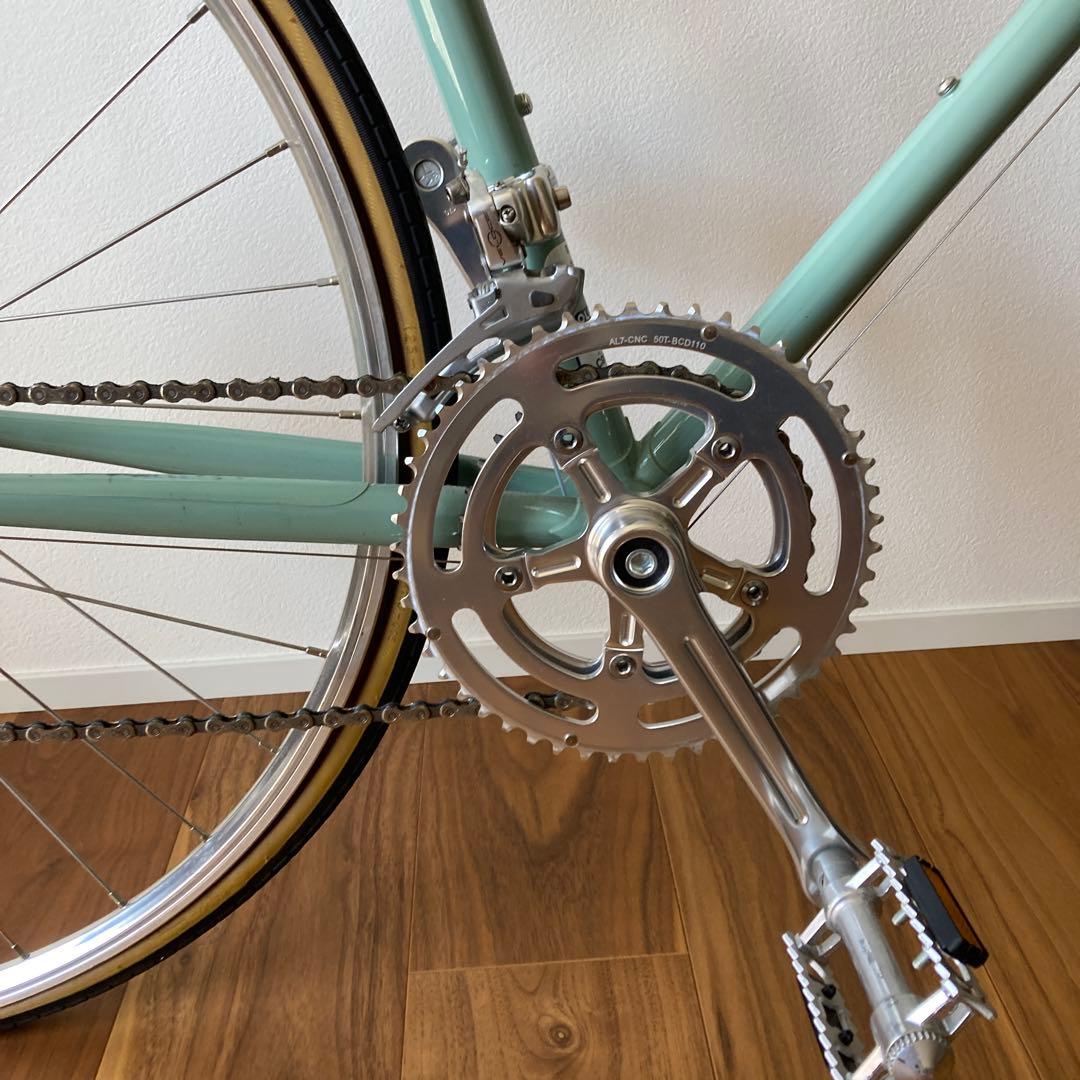 ビアンキ　クロモリ　セルビノ