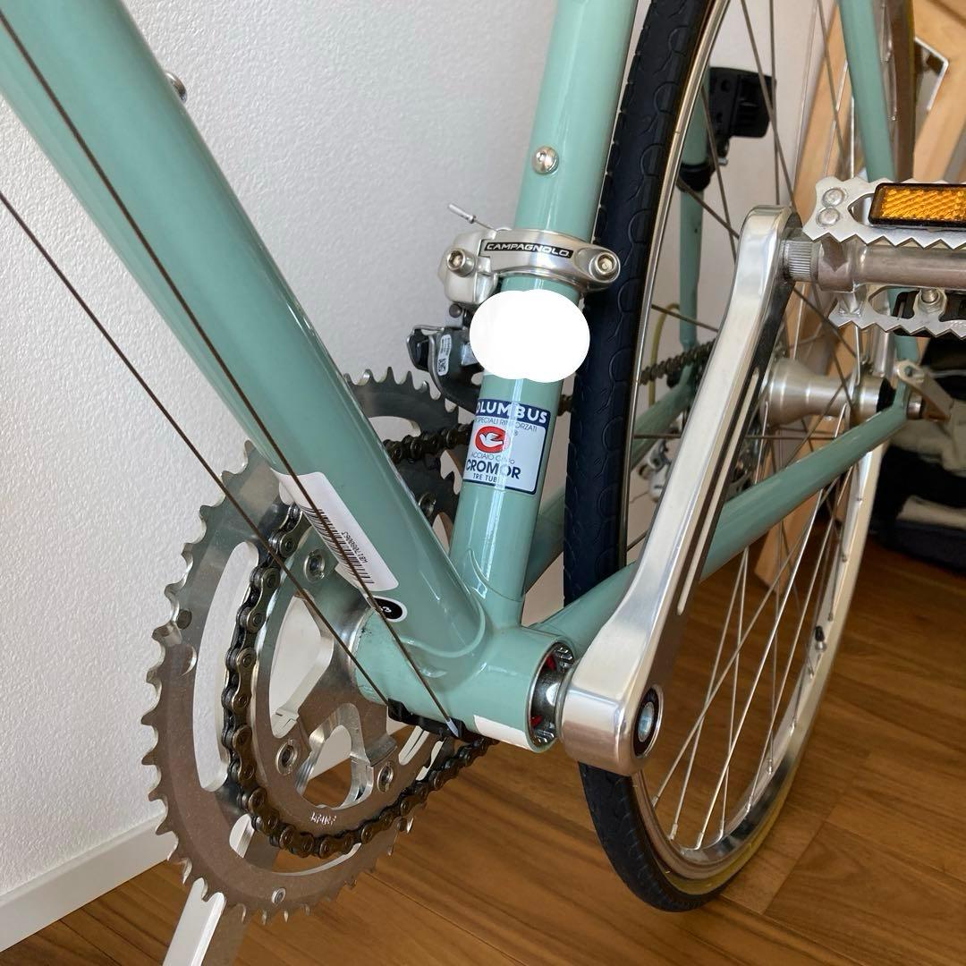 ビアンキ　クロモリ　セルビノ